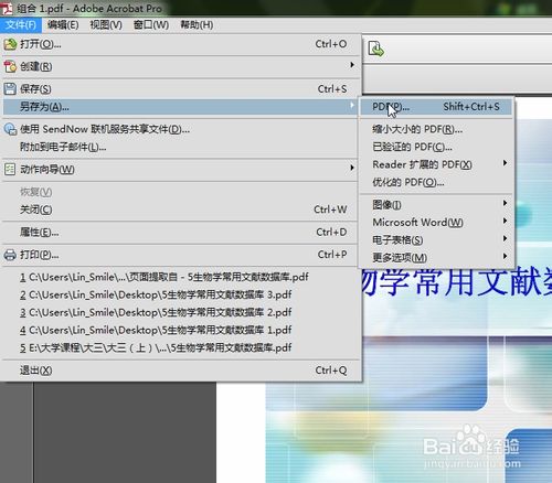 如何将两份或多份PDF文件合并成一份文件?